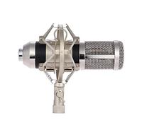Studio Professional Broadcasting Enregistrement du Condenseur Microphone Mic Kit Set 3,5 Mm avec Mât de Choc Suspension Arm Pop Filtre