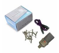 Studio Professionnel Microphone Condensateur Micro Pour Ordinateur Portable Pc Streaming Karaoké Chant Filaire Mikrofon Microphn Mike Son.34Mm.