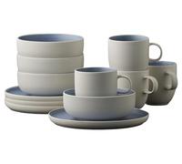 Studio Round North Set de brunch 12 pces Matte white/Matte river