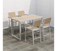 Studio Santorini 5 Piece Bar Set Blanc Ensemble Unisex