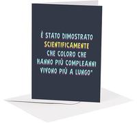 studio supernova - Carte de vœux en carton - Générique Scientifiquement - BA07