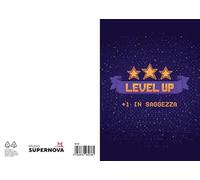 studio supernova - Carte de vœux en carton - Jeu Level Up - BA19