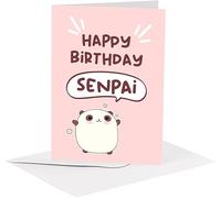 studio supernova - Carte de vœux en carton - Manga Senpai - BA09