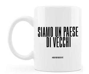 studio supernova tasse - blanc - nsppdn 4 - nous sommes dans un pays de vieux