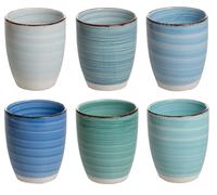 Studio Tavola Cups Ocean Blue 350 ml - 6 kusů