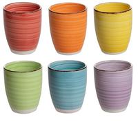 Studio Tavola Verres Sunny Summer 350 ml - 6 Pièces