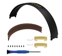 Studio3 Kit de réparation de bandeau, charnière et coussin de rechange pour casque Beats Studio 3, pièces durables (noir doré