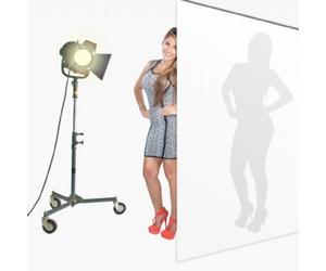 StudioKing achtergrond super flexiglass 1,45 x 5 m - polyester avec 75% de transparence
