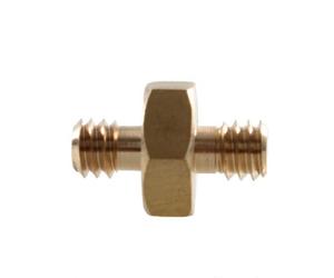 StudioKing adaptateur spigot MC-1060B 1/4" mâle vers 1/4" mâle pour équipement photo et studio