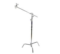 StudioKing C-stand avec bras de perche FT-3203S 328 cm - Pied de studio professionnel avec bras de perche réglable 120 cm