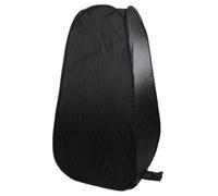 StudioKing cabine d'habillage pliable 100x200 cm - tente vestiaire portable noire opaque