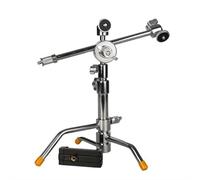 StudioKing Pocket C-Stand PCS-6202 - Support compact pour photo et vidéo avec bras télescopique 47 cm