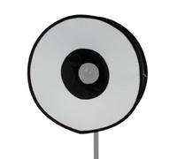StudioKing Speedlite Ringsoftbox 45 cm - Softbox circulaire pour flash cobra avec diffuseur de lumière douce