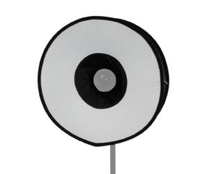 StudioKing Speedlite Ringsoftbox 45 cm - Softbox circulaire pour flash cobra avec diffuseur de lumière douce