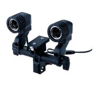 StudioKing support de lampe universel E27 avec 2 douilles DLE27D