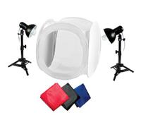 StudioKing WTK75 kit photo studio professionnel avec tente lumineuse et fonds 75 cm