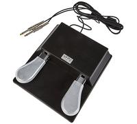 Studiologic - VFP2/10 - Pédale double sustain piano - contact intermittent (Unlatch) - Open At Rest - 2x jack 6.35 mono (2m)