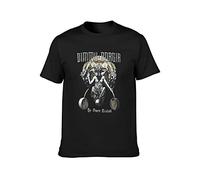 STUDO&PCRA Men's Brands in Sorte Diaboli Dimmu Borgir Graphic Printed Cotton T Shirt Black L