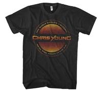 STUDO&PCRA Men's Chris Young Circle Lines Mlxl2Xl Black T-Shirts Black S