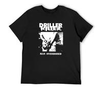 STUDO&PCRA Men's Driller Killer T-Shirts Black M