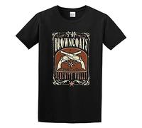 STUDO&PCRA Men's Firefly Browncoats Serenity Valley Guns Cotton T Shirt Black XXL