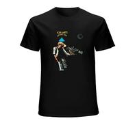STUDO&PCRA Men's Heavy 1973 Tom Waits Closing Time Black T-Shirts Black XXL