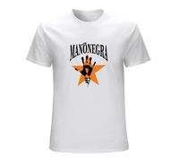 STUDO&PCRA Men's Mano Negra French Music Band Retro Men T-Shirts White M