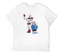STUDO&PCRA Men's Ont Mens sans and Papyrus Undertale T-Shirts White XL