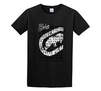 STUDO&PCRA Men's Run These Streets T-Shirts Black M
