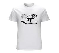 STUDO&PCRA Men's Tom Waits Band T-Shirts White M