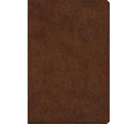Esv Study Bible: Personal Size Trutone, Brown