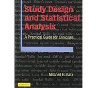 Study Design And Statistical Analysis Mitchell Katz (Auteur)