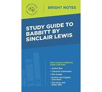 Study Guide To Babbitt By Sinclair Lewis