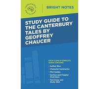 Study Guide To The Canterbury Tales By Geoffrey Chaucer