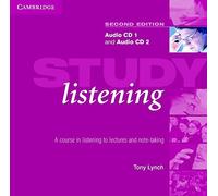 [(Study Listening Audio CD Set (2 CDs): A Course in Listening to Lectures and Note Taking)] [Author: Tony Lynch] published on (October, 2004)