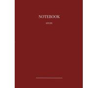 Study Notebook for Students - Cornell Notes, Notes, To-Do Lists & Vocabulary Tracker | Red Edition: Perfect for Language Learners, Goal Setting & Productivity | Organize, Learn & Achieve Your Goals