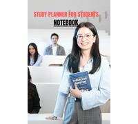 Study Planner notebook for Students: Study Schedule with Notes, To-Do Lists and Important Task Planning Pages for School and College