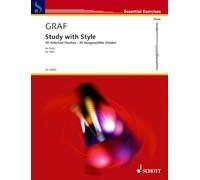 Study with Style: 30 Études choisies pour flûte. flute.