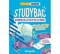 Studybac Sciences de la vie et de la terre - Spécialité Première Préparer son Bac et apprendre en s'amusant - Aurelien Carnoy - Studyrama Eds - broché - Scolaire / Universitaire
