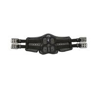 Stübben Sangle Equi-Soft® avec Rembourrage - Noir - 55cm - en Vachette Noire