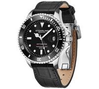 Stührling Depthmaster 883Leather.04 - Homme - 42 mm - Analogique - Automatique - Verre saphir
