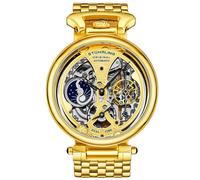 Stührling Emperor's Grandeur 4003.2 - Homme - 46 mm - Analogique - Automatique - Verre saphir