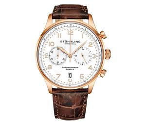 Stührling GR1-Q 4012.4 - Homme - 42 mm - Analogique - Quartz - Verre minéral
