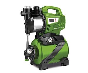 Stürmer 7522200 Cleancraft DWS 1105 Machine à eau domestique avec système de stockage 24 litres, auto-amorçant, affichage numérique, boîtier en acier inoxydable