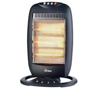 Ardes Chauffage halogène AR454B oscillant 3 niveaux 1200 W chauffage rapide noir