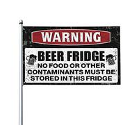 Stuff For Boys Room Warning Beer Bridge Flag Patio Bar Accessoires Man Cave Bar (30 x 45 cm)