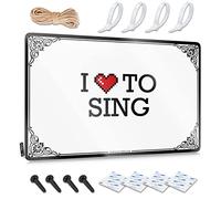 Stuff For Your Room I Love To Sing Tin Sign Home Sign Wall Decor Tin Bar Signs (couleur : couleur, taille : 30 x 40 cm)