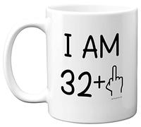 Stuff4 - Cadeau d'anniversaire un 33e anniversaire homme femme mug fantaisie grossier cadeau amusant parfait cadeau amusantes trentente-trois trois-troisième anniversaire à café céramique 325 ml