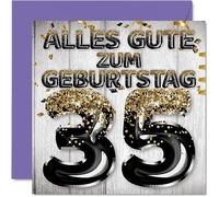 Stuff4 Carte d'anniversaire 35 ans pour homme