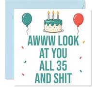 Stuff4 Carte d'anniversaire coquine pour 35 ans